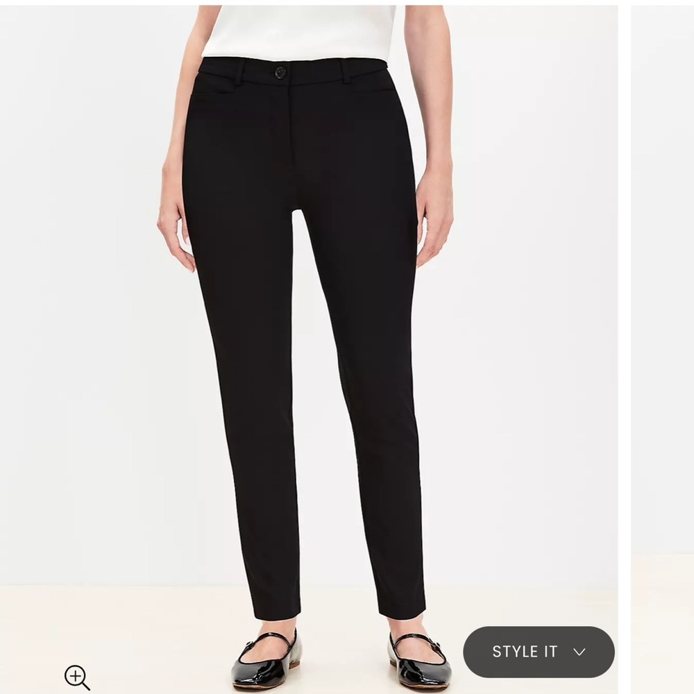 LIKE NEW. The Loft Curvy Sutton Skinny Pant